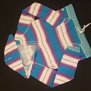 American Eagle BOHO Hooded Popover -S/P